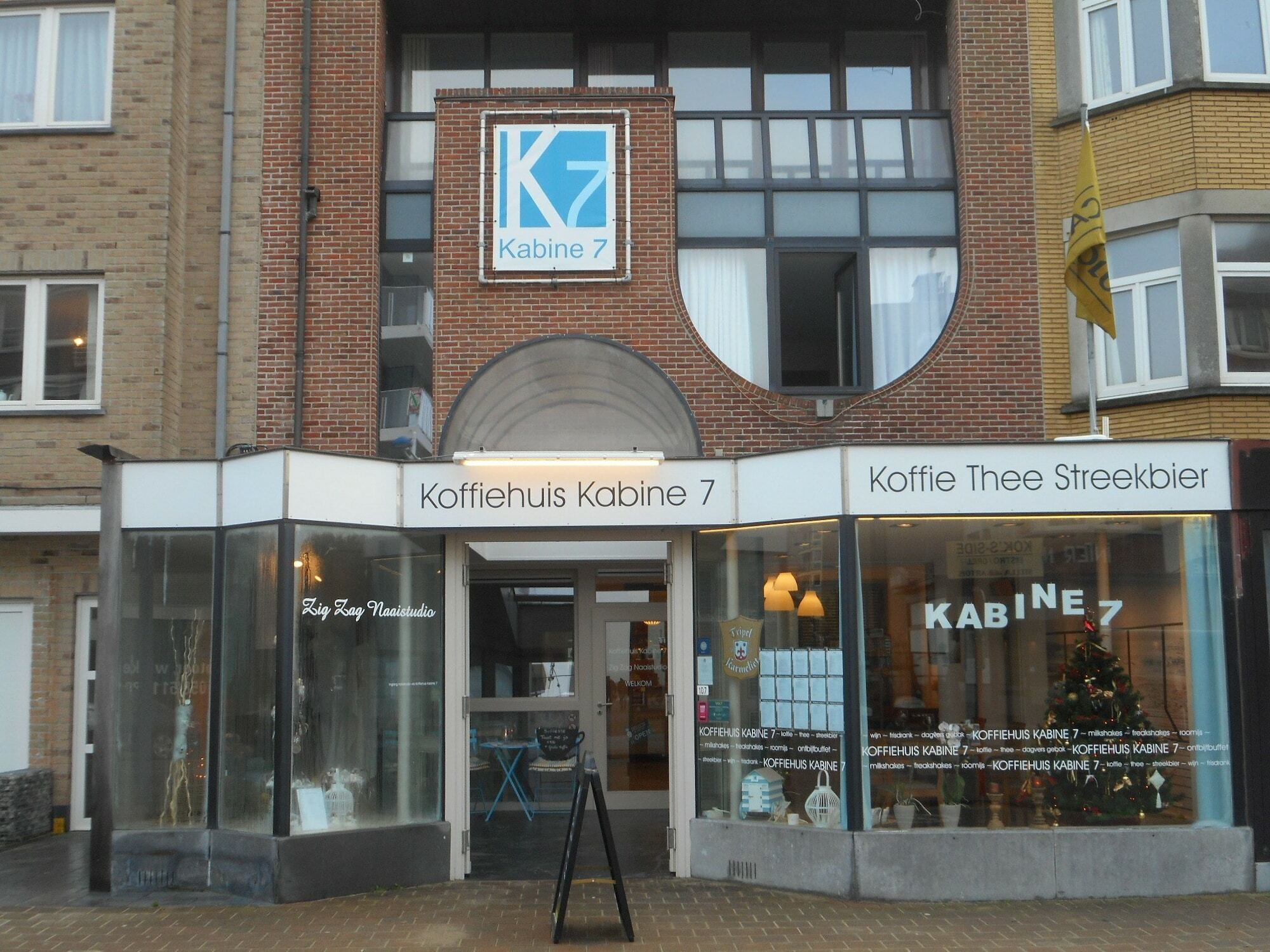 Bed aan zee Kabine7 Koksijde Buitenkant foto